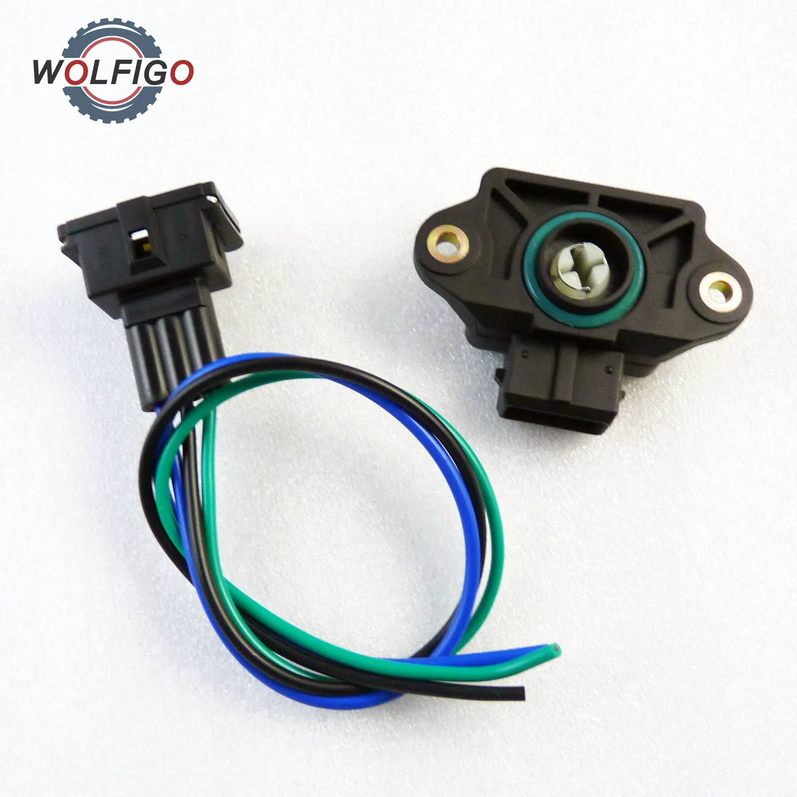 WOLFIGO Throttle Position Sensor with Pigtail Harness TH433 037907385Q For VW Golf Jetta New
WOLFIGO Throttle Position Sensor with Pigtail Harness TH433 037907385Q For VW Golf Jetta New