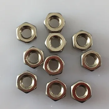 10PCS/LOT YT821 DIN934 M1.6/2/2.5/3/4/5/6 304 Stainless Steel Hexagonal/Hexagon Nut
10PCS/LOT YT821 DIN934 M1.6/2/2.5/3/4/5/6 304 Stainless Steel Hexagonal/Hexagon Nut