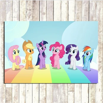 My Little Pony Movie Poster Canvas Paintings Wall Art Prints for Living Room Home Decor Modern Pictures
My Little Pony Movie Poster Canvas Paintings Wall Art Prints for Living Room Home Decor Modern Pictures