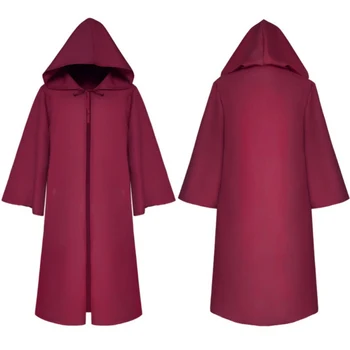 Adult Man Medieval Star Wars Cosplay Costumes Darth Vader Solid Hooded Cloak Jacket Jedi Force Awakened Carnival Fancy Clothing
Adult Man Medieval Star Wars Cosplay Costumes Darth Vader Solid Hooded Cloak Jacket Jedi Force Awakened Carnival Fancy Clothing