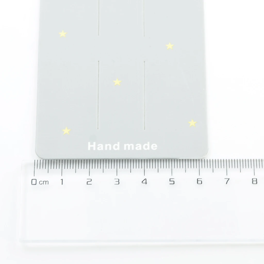 10pcs Lengthen Hair Clip Card Paper Jewelry Display Cards Paper Hair Accessory Cards Blank Hairpin Hair Band Packaging Cards