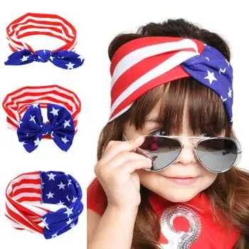 ON SALE 1PCS Rabbit Ears 4th of July Flag Elastic Bow Headband Twist Turban For Kids Girls Head Band Hair Accessories
ON SALE 1PCS Rabbit Ears 4th of July Flag Elastic Bow Headband Twist Turban For Kids Girls Head Band Hair Accessories