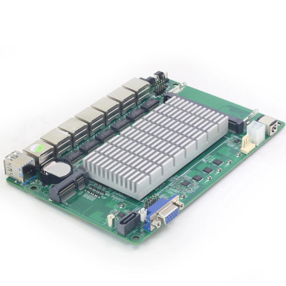 Mini Motherboard 6 LAN Mini ITX 1000Mbps Ethernet Celeron 1037U 1.80GHz Industrial ITX Motherboard for pfsense firewall
Mini Motherboard 6 LAN Mini ITX 1000Mbps Ethernet Celeron 1037U 1.80GHz Industrial ITX Motherboard for pfsense firewall