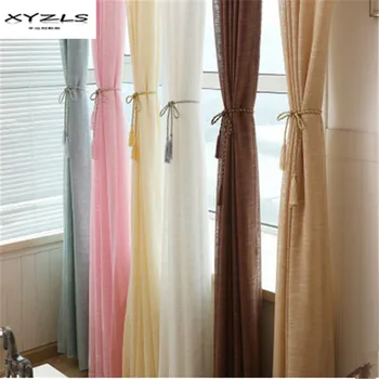 XYZLS New Hotel Decoration Window Thickened Yarn Cortinas Living Room Drapes Tulle-curtains Tulle Curtains Curtain Sheer 1pc
XYZLS New Hotel Decoration Window Thickened Yarn Cortinas Living Room Drapes Tulle-curtains Tulle Curtains Curtain Sheer 1pc