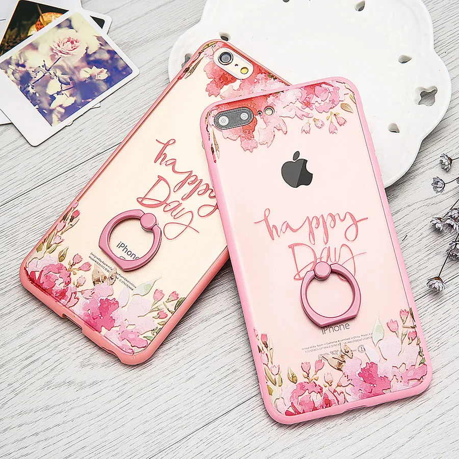 Fashion DIY Flower Case For iphone 7 6 6s Plus Funda Elegant Lady Style Floral Pattern Hard PC Cover Shell With Ring Kickstand
Fashion DIY Flower Case For iphone 7 6 6s Plus Funda Elegant Lady Style Floral Pattern Hard PC Cover Shell With Ring Kickstand