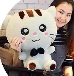 high quality soft plush toy cute white or yellow pitiful cat 80x45cm toy cat Christmas birthday gift ,d1062
high quality soft plush toy cute white or yellow pitiful cat 80x45cm toy cat Christmas birthday gift ,d1062
