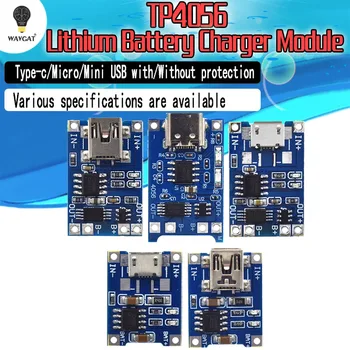 Mini Micro Type-c USB 5V 1A 18650 TP4056 Lithium Battery Charger Module Charging Board With Protection Dual Functions 1A Li-ion
Mini Micro Type-c USB 5V 1A 18650 TP4056 Lithium Battery Charger Module Charging Board With Protection Dual Functions 1A Li-ion