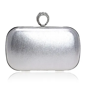 LIXUN Finger Ring Diamonds Women PU Leather Evening Bag Simple Chain Shoulder Handbags Mixed Crystal Wedding Evening Clutch Bags
LIXUN Finger Ring Diamonds Women PU Leather Evening Bag Simple Chain Shoulder Handbags Mixed Crystal Wedding Evening Clutch Bags