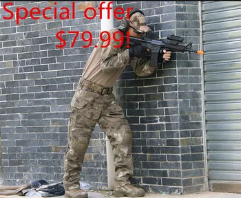 BDU combat shirt & tactical pants in mandrake camouflage hunting clothes+Free shipping Special price of $79.99
BDU combat shirt & tactical pants in mandrake camouflage hunting clothes+Free shipping Special price of $79.99