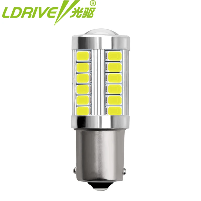 LDRIVE 1PCS 33LED 1156 1157 Brake Rear Tail Stop Lights Turn Signal Car LED Lights Reversing Lights S25 BAY15S Socket Lamp
LDRIVE 1PCS 33LED 1156 1157 Brake Rear Tail Stop Lights Turn Signal Car LED Lights Reversing Lights S25 BAY15S Socket Lamp