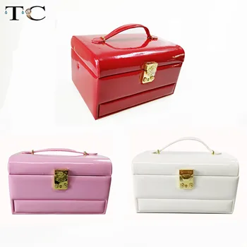 Latest European-style PU Leather Jewelry Box Portable Multi-layer Earring Necklace Storage Box Jewelry Storage Box Jewerly Box
Latest European-style PU Leather Jewelry Box Portable Multi-layer Earring Necklace Storage Box Jewelry Storage Box Jewerly Box