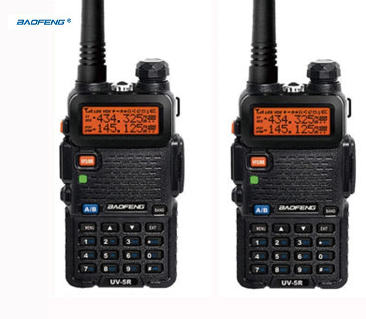 walkie talkie 2 pcs Ham Radio Hf Transceiver Uv-5r Baofeng Uv 5r For 136-174mhz & 400-520mhz Two 2 Way Radio Dual Band Uhf Vhf
walkie talkie 2 pcs Ham Radio Hf Transceiver Uv-5r Baofeng Uv 5r For 136-174mhz & 400-520mhz Two 2 Way Radio Dual Band Uhf Vhf