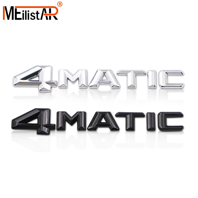 1PCS 4MATIC 4 MATIC Logo 3D Metal Sticker Emblem Sticker Car-styling For AMG Mercedes W212 W211 C E S Rear Trunk Car Sticker
1PCS 4MATIC 4 MATIC Logo 3D Metal Sticker Emblem Sticker Car-styling For AMG Mercedes W212 W211 C E S Rear Trunk Car Sticker