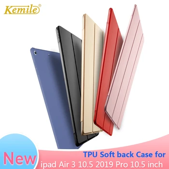 Kemile For iPad Air 3 10.5 2019 Case Ultra Slim Smart Magnetic Stand TPU Soft back Cover For Apple iPad Air 3 Pro 10.5 inch Case
Kemile For iPad Air 3 10.5 2019 Case Ultra Slim Smart Magnetic Stand TPU Soft back Cover For Apple iPad Air 3 Pro 10.5 inch Case