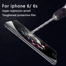 For Apple iPhone 6 Tempered Glass Screen Protector For iPhone 6s Screen Protector glass for iphone6 Toughened protective Film