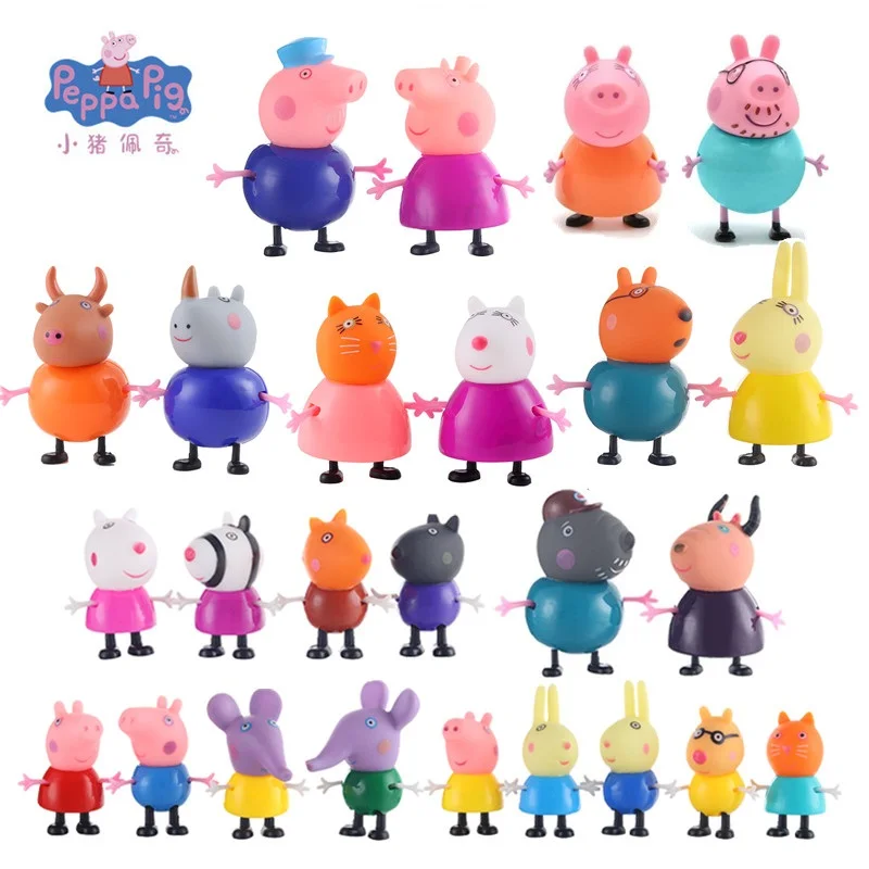 Peppa Pig Little Girl George Mom Dad and Friends Perusia Family Family Father Mother Image Action Figure Doll Toy Children Gift
Peppa Pig Little Girl George Mom Dad and Friends Perusia Family Family Father Mother Image Action Figure Doll Toy Children Gift