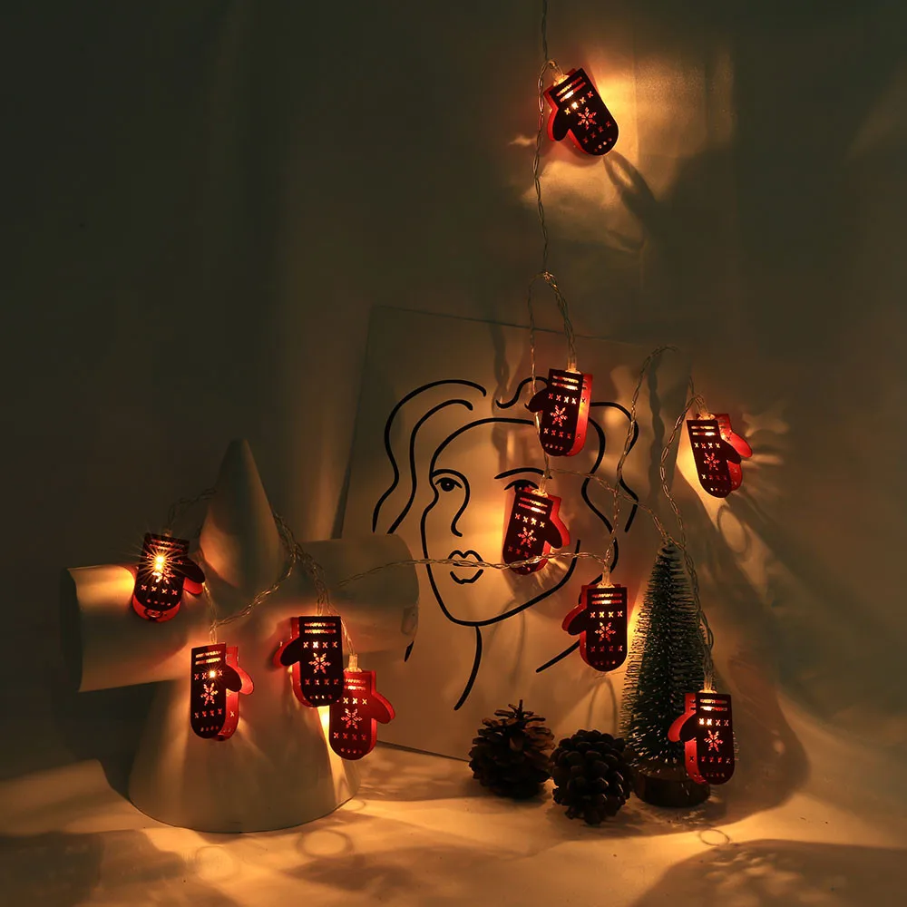 Red Gloves Iron Lights 2M String Lights 10 LED Outdoor Indoor Xmas Tree Decor merry christmas decoration led christmas tree deco
Red Gloves Iron Lights 2M String Lights 10 LED Outdoor Indoor Xmas Tree Decor merry christmas decoration led christmas tree deco