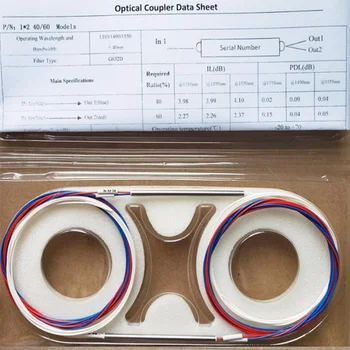 50pcs each 5/95 15/85 25/75 35/65 45/55 fiber optic 0.9mm mini type FBT splitter without connector
50pcs each 5/95 15/85 25/75 35/65 45/55 fiber optic 0.9mm mini type FBT splitter without connector