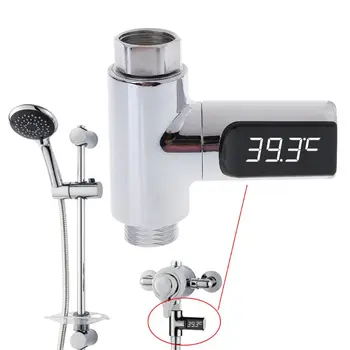 LED Digital Display Water Thermometer Shower Temperature Monitor Energy Smart Meter
LED Digital Display Water Thermometer Shower Temperature Monitor Energy Smart Meter