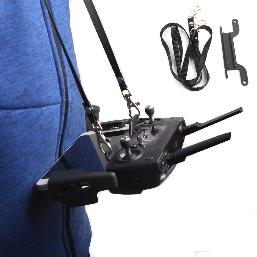 DJI Mavic Air Drone Remote Controller Dual-hook Buckle Bracket Mount + Neck Strap for DJI Spark /DJI Mavic Pro /Platinum
DJI Mavic Air Drone Remote Controller Dual-hook Buckle Bracket Mount + Neck Strap for DJI Spark /DJI Mavic Pro /Platinum