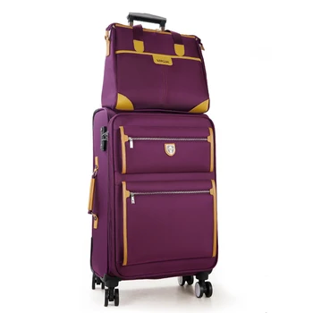 Commercial universal wheels trolley luggage oxford fabric box general 18 22 24inches sets,waterproof purple black bags set
Commercial universal wheels trolley luggage oxford fabric box general 18 22 24inches sets,waterproof purple black bags set