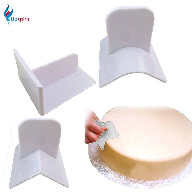 Upspirit DIY Cake Smoother Polisher Smooth Tools Plastic Fondant Cake Decorating Mould Surface Polishing Pastry Baking Molds
Upspirit DIY Cake Smoother Polisher Smooth Tools Plastic Fondant Cake Decorating Mould Surface Polishing Pastry Baking Molds