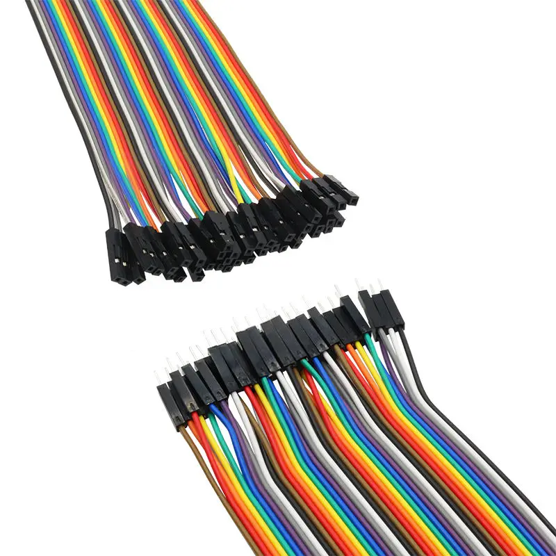 Glyduino 40Pin 20CM 2.54MM Row Female to Male(F-M) Dupont Cable Breadboard Jumper Wire for Arduino
Glyduino 40Pin 20CM 2.54MM Row Female to Male(F-M) Dupont Cable Breadboard Jumper Wire for Arduino