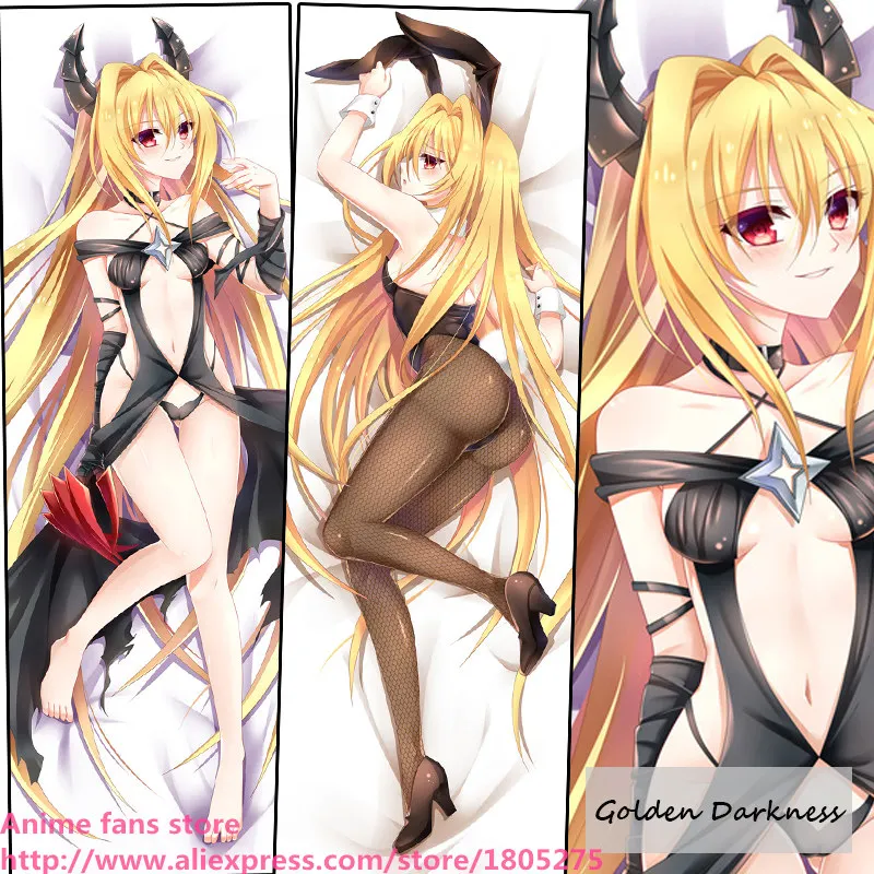 Cute Japanese Anime To Love Ru Darkness Golden Darkness Konjiki no Yami Pillowcase Pillow Case Cover decorative Hugging Body
Cute Japanese Anime To Love Ru Darkness Golden Darkness Konjiki no Yami Pillowcase Pillow Case Cover decorative Hugging Body