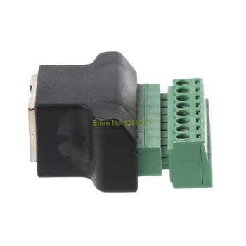 Ethernet RJ45 Female To 8-Pin Screw Terminal Connector Adapter For CCTV Digital DVR Drop Shipping Support
Ethernet RJ45 Female To 8-Pin Screw Terminal Connector Adapter For CCTV Digital DVR Drop Shipping Support