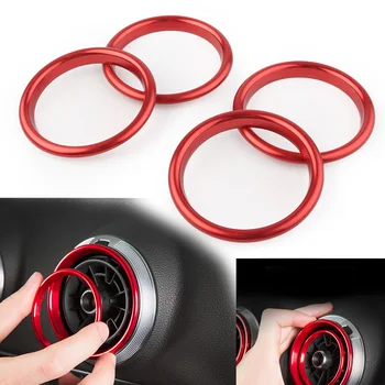 Air Vent Cover Ring for Audi A3 8V 2012 2013 2014 2015 2016 2017 2018 2019 Auto Car Decoration Accessories 4PCS Red
Air Vent Cover Ring for Audi A3 8V 2012 2013 2014 2015 2016 2017 2018 2019 Auto Car Decoration Accessories 4PCS Red