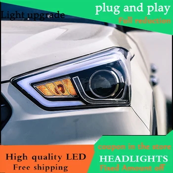 Car Styling Head Lamp Case For Hyundai Creta IX25 2015-2017 Headlights LED Daytime Running Light LED DRL Bi-Xenon HID
Car Styling Head Lamp Case For Hyundai Creta IX25 2015-2017 Headlights LED Daytime Running Light LED DRL Bi-Xenon HID