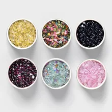 1000 g/saco natural misturado pedra de cristal de quartzo rocha cascalho natural pedras de queda minerais para aquário tanque de peixes decoração do jardim(China)