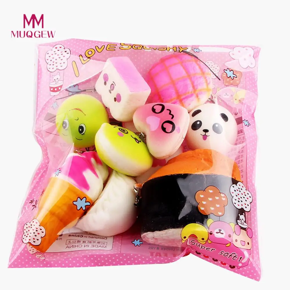 MUQGEW Squishy 15pcs Squeeze Medium Mini Soft Squishy Bread Toys Key Poopsie slime surprise Poopsie slime surprise Squishi
MUQGEW Squishy 15pcs Squeeze Medium Mini Soft Squishy Bread Toys Key Poopsie slime surprise Poopsie slime surprise Squishi