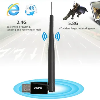 USB Wireless Network Card Bluetooth Transmitter Wifi Adapter Audio Transmitter Wireless Wifi Network Card Receiver
USB Wireless Network Card Bluetooth Transmitter Wifi Adapter Audio Transmitter Wireless Wifi Network Card Receiver