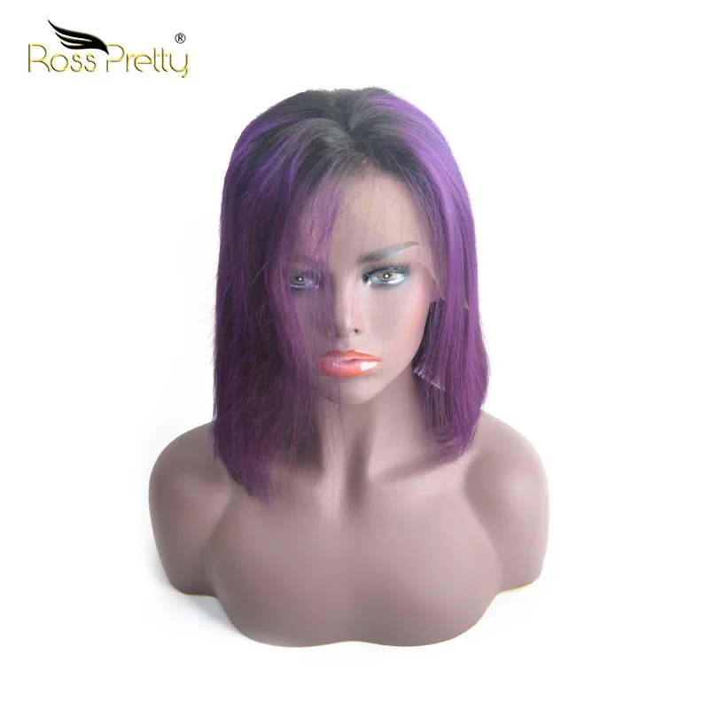 Kim K Lace Front Wigs Color 1b Purple Bob Wig Swiss 13x6 Ombre lace Frontal Long line Middle Part Remy Peruvian Human Hair
Kim K Lace Front Wigs Color 1b Purple Bob Wig Swiss 13x6 Ombre lace Frontal Long line Middle Part Remy Peruvian Human Hair