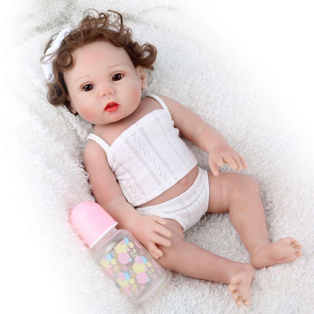 NPKDOLL Reborn corpo silicone Baby Doll 17inch Vinyl newborn Infant babies girl doll Bath Toys Kids gift Bebes Reborn
NPKDOLL Reborn corpo silicone Baby Doll 17inch Vinyl newborn Infant babies girl doll Bath Toys Kids gift Bebes Reborn