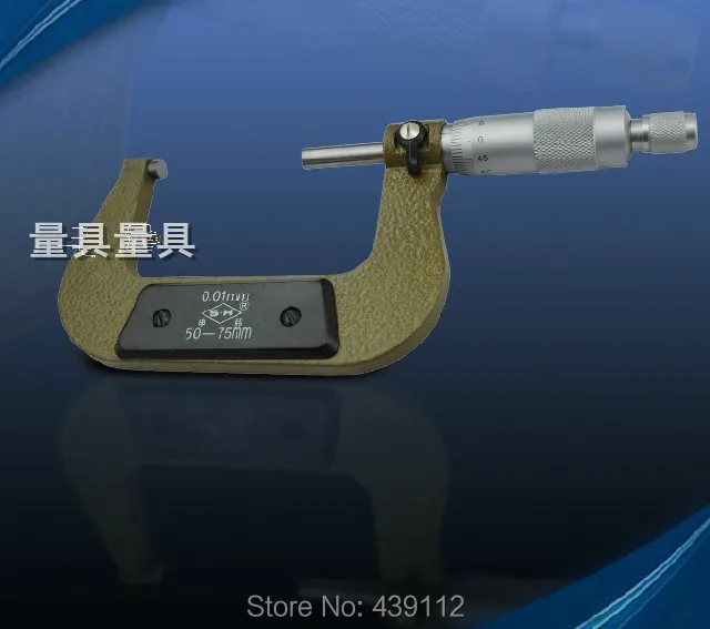 free shipping Mechanical Outside micrometer,micrometer calipers range 50-75MM resolution Screw micrometer
free shipping Mechanical Outside micrometer,micrometer calipers range 50-75MM resolution Screw micrometer