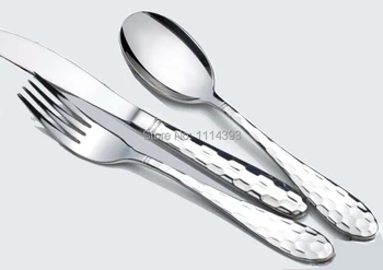 2287 18-10 Top-end Stainless steel Cutlery set 30pcs / Flatware set of Hotel / Dinner Knife,fork,spoon,coffee spoon /Tableware
2287 18-10 Top-end Stainless steel Cutlery set 30pcs / Flatware set of Hotel / Dinner Knife,fork,spoon,coffee spoon /Tableware