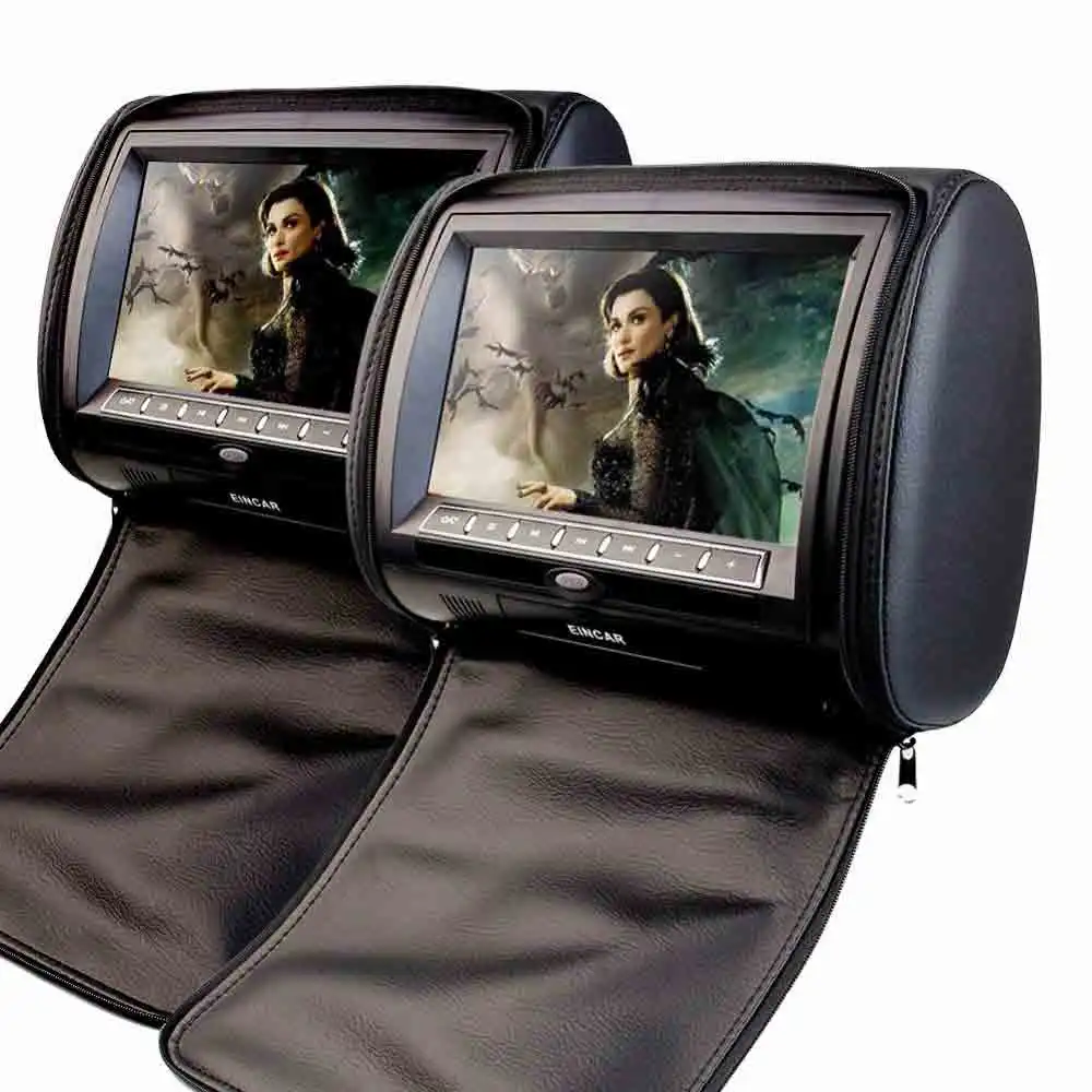 2X 7" HD Digital Car Headrest DVD Player with 32Bit Game+USB+SD+IR/FM transmitter Zipper Cover Black Beige Gray
2X 7" HD Digital Car Headrest DVD Player with 32Bit Game+USB+SD+IR/FM transmitter Zipper Cover Black Beige Gray