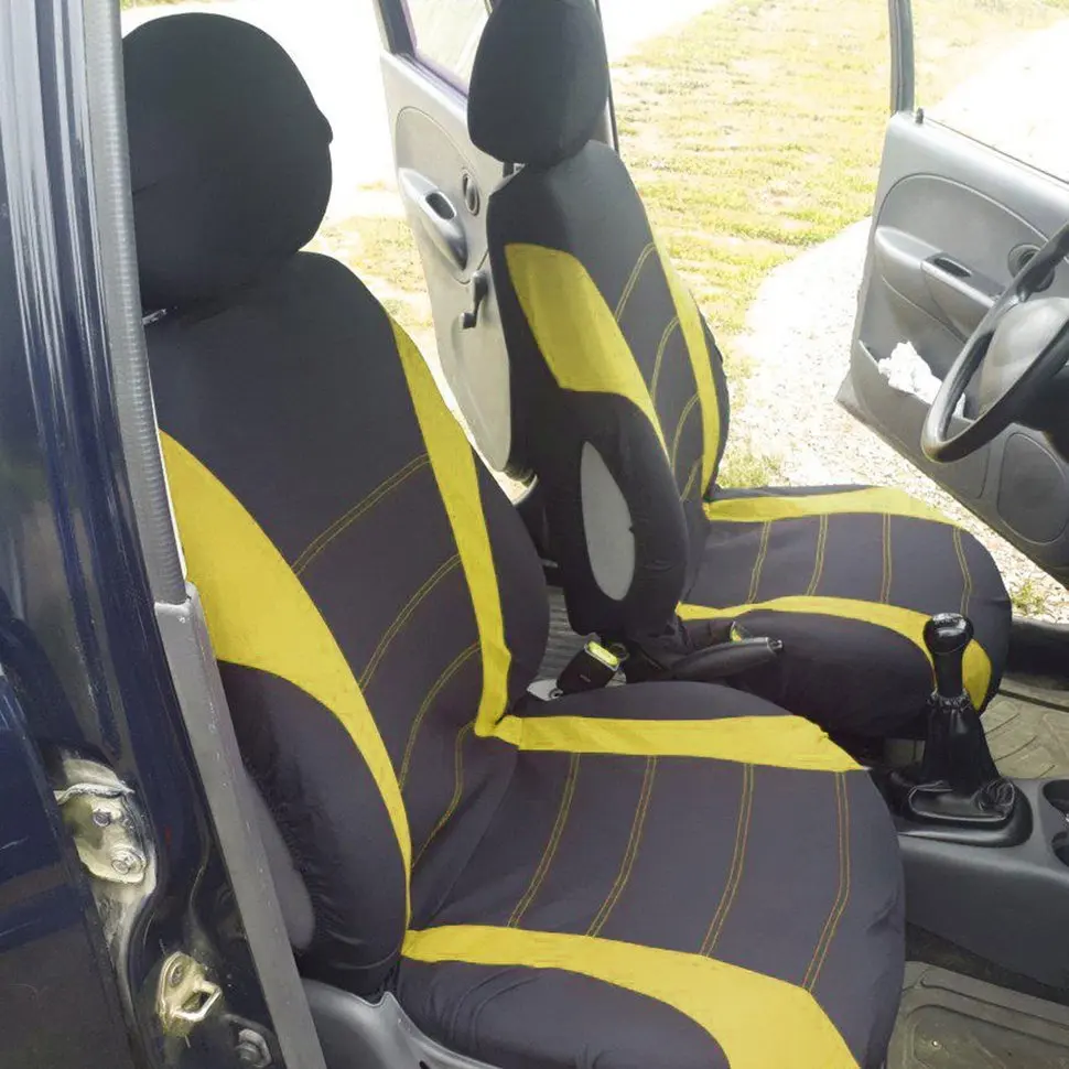 New 4pcs/Set Car Seat Cover Seat Protector Comfortable Dustproof Headrest Covers Front Seat Covers Universal for Auto Cars
New 4pcs/Set Car Seat Cover Seat Protector Comfortable Dustproof Headrest Covers Front Seat Covers Universal for Auto Cars