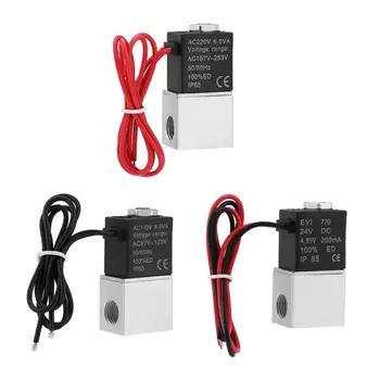 G1/8 2V025-08 Solenoid Valve Two-port Two-position Normally Closed Direct-acting Electric Magnetic Valve AC 220V AC110V DC24V
G1/8 2V025-08 Solenoid Valve Two-port Two-position Normally Closed Direct-acting Electric Magnetic Valve AC 220V AC110V DC24V