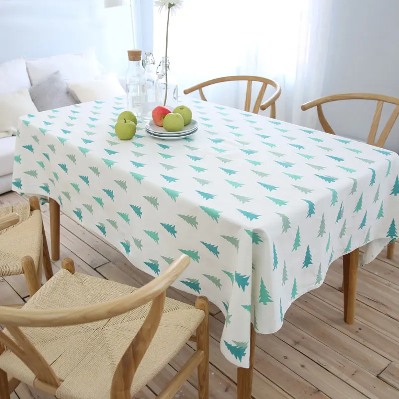 Chicity Printed Forest Cotton Tablecloth Fresh Style Table cover Rectangular For Home Party Wedding Decoration Customized
Chicity Printed Forest Cotton Tablecloth Fresh Style Table cover Rectangular For Home Party Wedding Decoration Customized