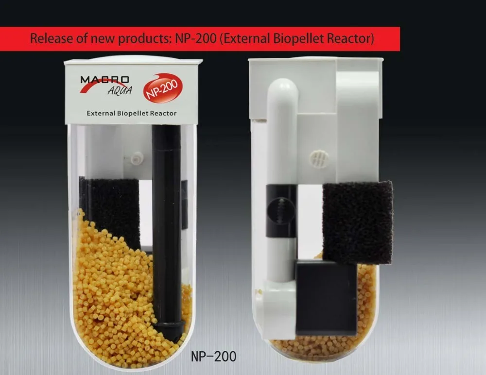 Aquamacro NP-200(External Biopellet Reactor) NO3 and PO4 remover for hanging bean machine
Aquamacro NP-200(External Biopellet Reactor) NO3 and PO4 remover for hanging bean machine