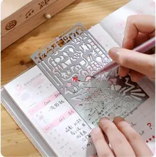Free ship!1lot=6pc!Student stationery / hollow hand account ruler / small fresh cartoon DIY picture metal ruler
Free ship!1lot=6pc!Student stationery / hollow hand account ruler / small fresh cartoon DIY picture metal ruler