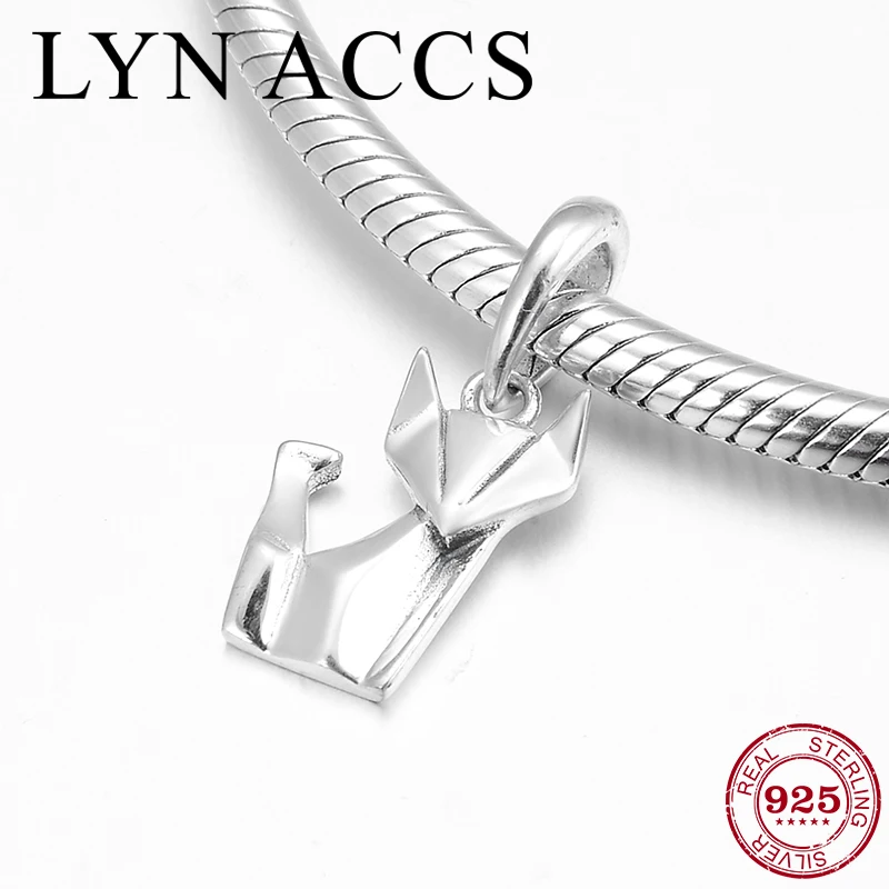 925 Sterling silver Simple personality Cute Cat Charm Pendant Metal Bead DIY Jewelry Making Fit Original Pandora Charm Bracelet
925 Sterling silver Simple personality Cute Cat Charm Pendant Metal Bead DIY Jewelry Making Fit Original Pandora Charm Bracelet