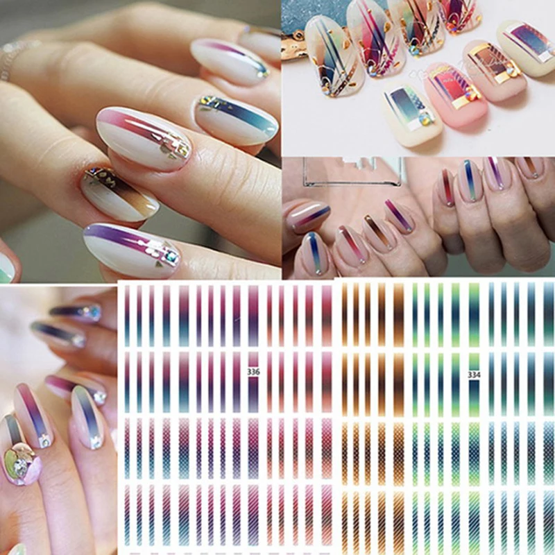 1 Sheet 3D Nail Stickers flowers Line Stripe Pattern Nail Stickers Adhesive Tips Nail Art Manicure Charm Fantasy Nails Stickers
1 Sheet 3D Nail Stickers flowers Line Stripe Pattern Nail Stickers Adhesive Tips Nail Art Manicure Charm Fantasy Nails Stickers
