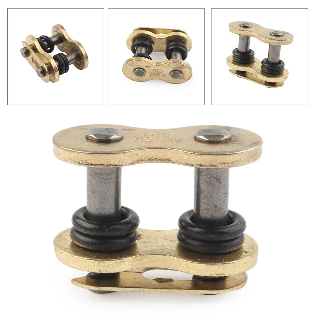 Motorcycle 525HV Master Chain Connector Link O-rings Gold 1pc for Honda for kawasaki for yamaha
Motorcycle 525HV Master Chain Connector Link O-rings Gold 1pc for Honda for kawasaki for yamaha