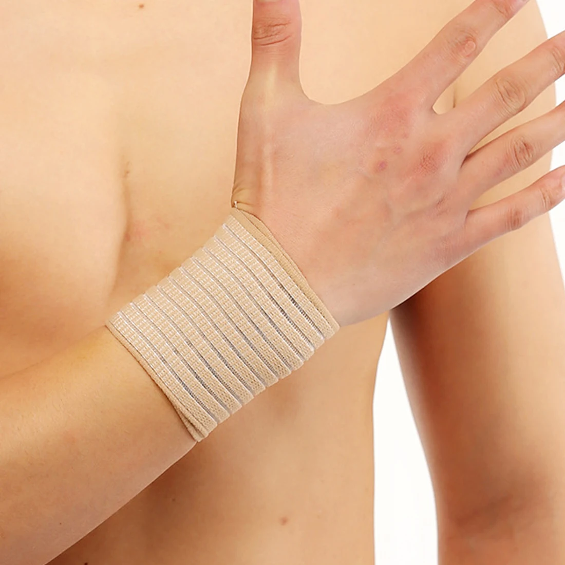 sport bracer cotton elastic bandage hand sport wristband gym support Basketball wrist brace wrap fitness tennis sweat band
sport bracer cotton elastic bandage hand sport wristband gym support Basketball wrist brace wrap fitness tennis sweat band