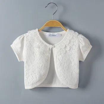 2020 New Summer Fashion For Kids Baby Little Girls Lace Casual Princess Bolero Cardigan Short Sleeve Shrug Tops Clothes
2020 New Summer Fashion For Kids Baby Little Girls Lace Casual Princess Bolero Cardigan Short Sleeve Shrug Tops Clothes