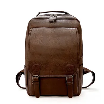 Men Laptop Backpack Daily Work Backpack Student Black Leather Women Outdoor Travel Schoolbag High School back pack
Men Laptop Backpack Daily Work Backpack Student Black Leather Women Outdoor Travel Schoolbag High School back pack
